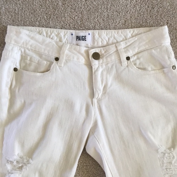 Paige white denim jeans - Picture 2 of 4